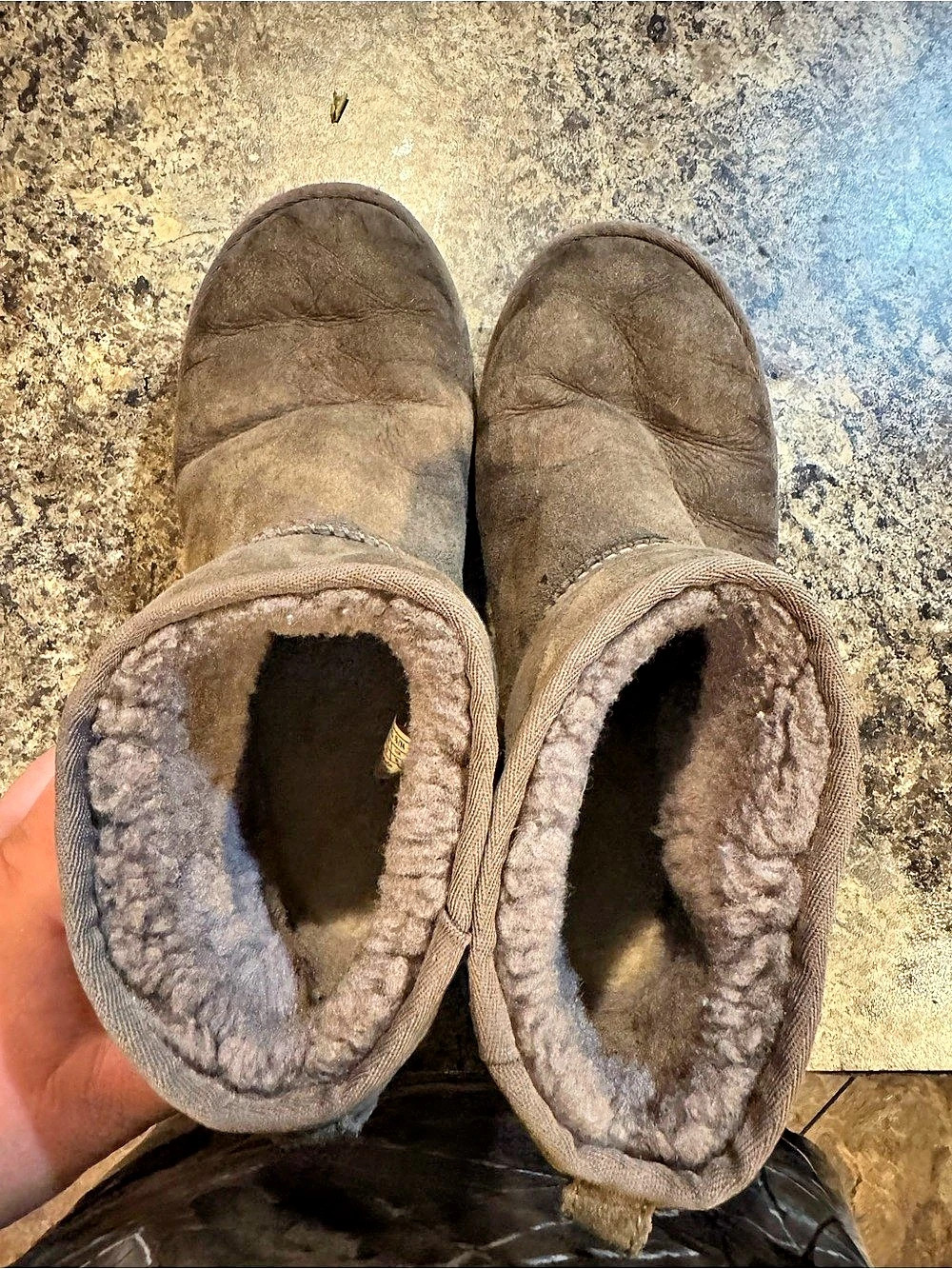UGG Classic Ultra Mini Brown Winter Boots US 10 - Picture 4 of 6